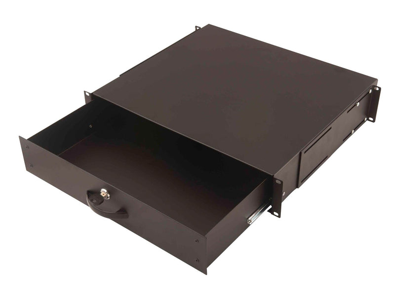 DIGITUS DN-19 KEY-2U-SW - 2U - Keyboard Drawer & Document Storage