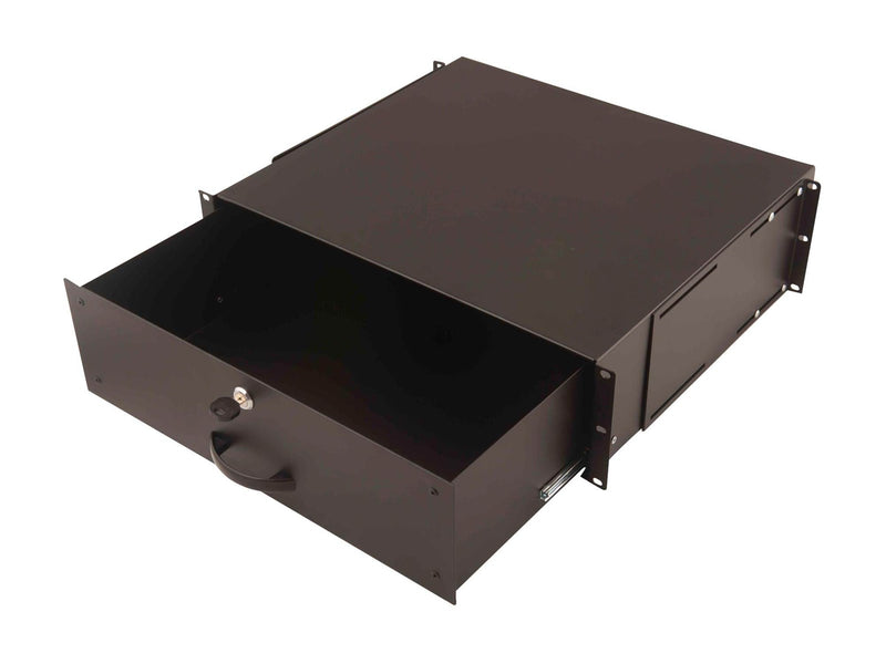 DIGITUS DN-19 KEY-3U-SW Keyboard Drawer & Document Storage for 483 mm (19") Cabinets