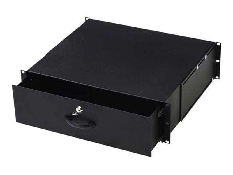 DIGITUS DN-19 KEY-3U-SW Keyboard Drawer & Document Storage for 483 mm (19") Cabinets
