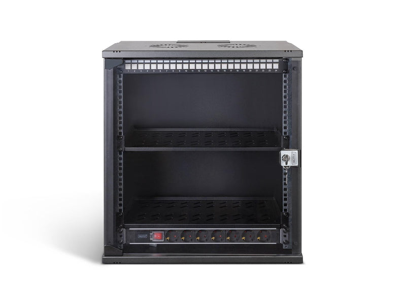 DIGITUS DN-49207-SET - SOHO Pro - 12U Wall Mount Rack Cabinet