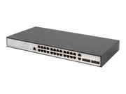 DIGITUS DN-80221-3 - switch - 24 ports - Managed - rack-mountable