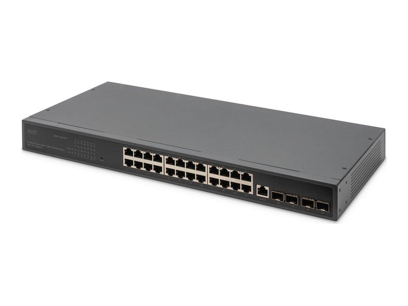 DIGITUS DN-80223 - switch - 24 ports - Managed - rack-mountable