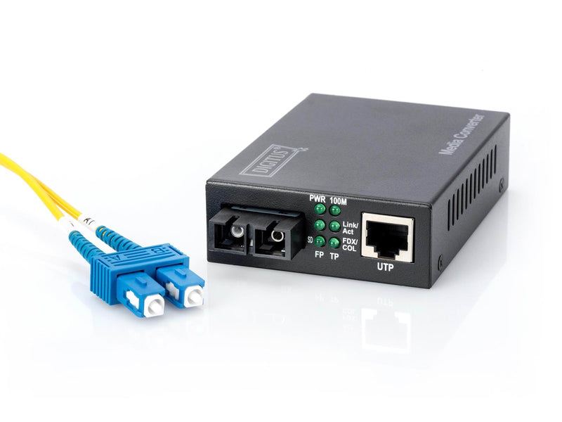 DIGITUS DN-82021-1 - RJ45 / SC Fast Ethernet Media Converter