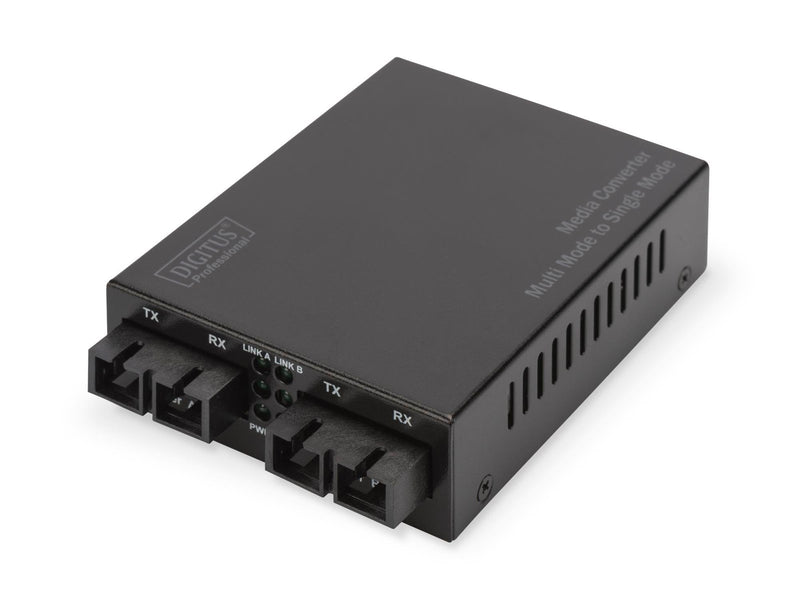 DIGITUS DN-82124 Gigabit Multimode/Singlemode Media Converter SC/SC
