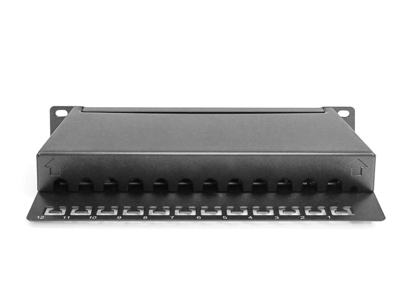 DIGITUS DN-91612S - 12-Port Cat6 Shielded - Patch Panel