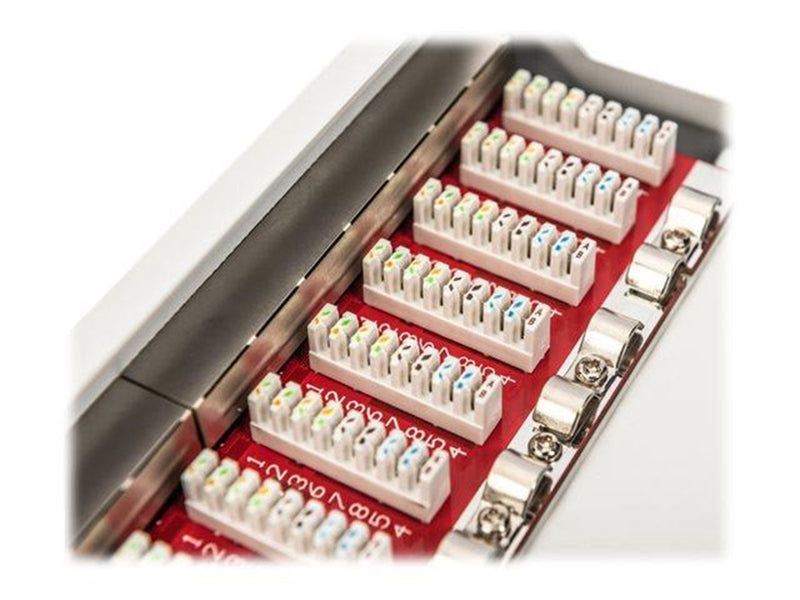DIGITUS DN-91612S-EA-G - patch panel - 1U - 10"
