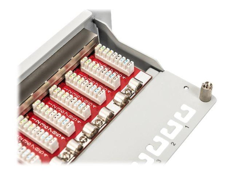 DIGITUS DN-91612S-EA-G - patch panel - 1U - 10"