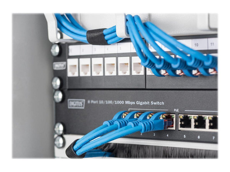 DIGITUS DN-95331 - switch - 8 ports - Managed - rack-mountable