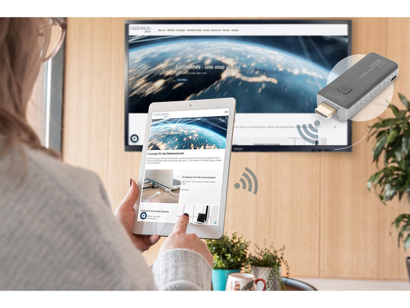 DIGITUS DS-55319 Click & Present Mini - Wireless Presentation System