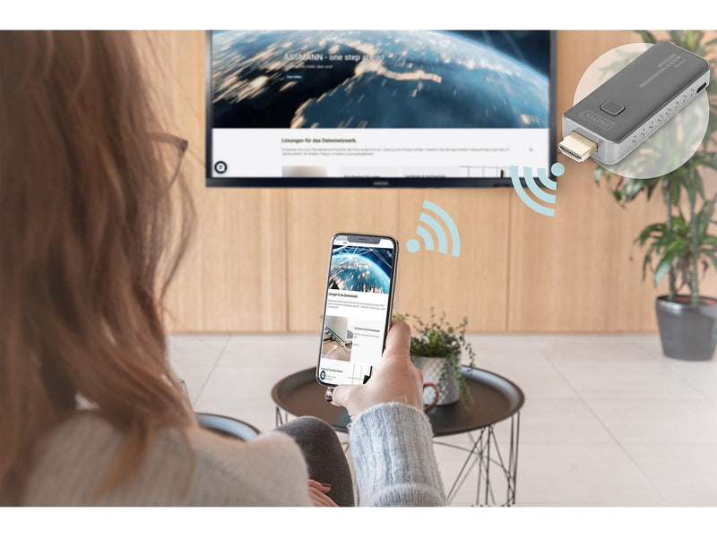 DIGITUS DS-55319 Click & Present Mini - Wireless Presentation System