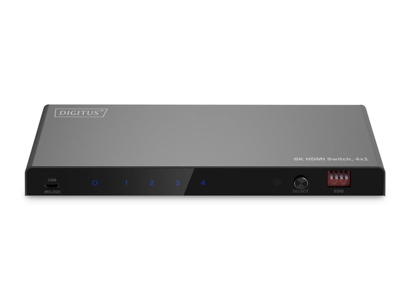 DIGITUS DS-55335 - 8K HDMI Switch 4x1