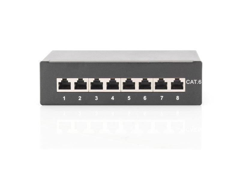 DIGITUS Desktop 8-Port CAT6 Patch Panel