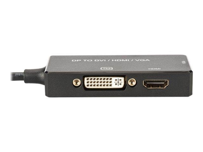 DIGITUS DisplayPort 3in1 Adapter DP/HDMI+DVI+VGA