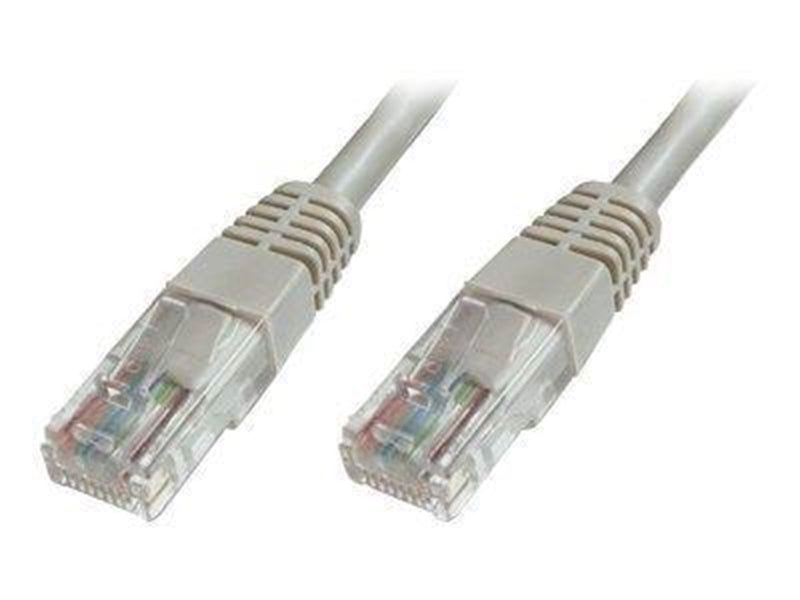 DIGITUS Ecoline patch cable - 15 m - grey - Grau - 15m