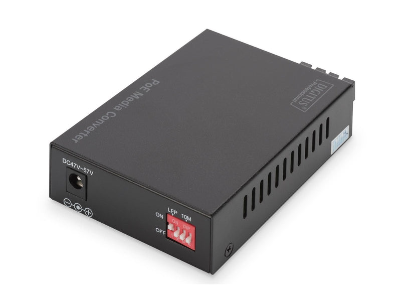 DIGITUS Ethernet PoE+ Media Converter