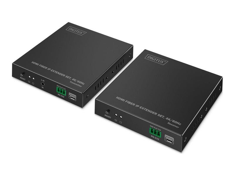 DIGITUS - Extender Set - video/audio/infrared/serial extender - HDMI 1GbE