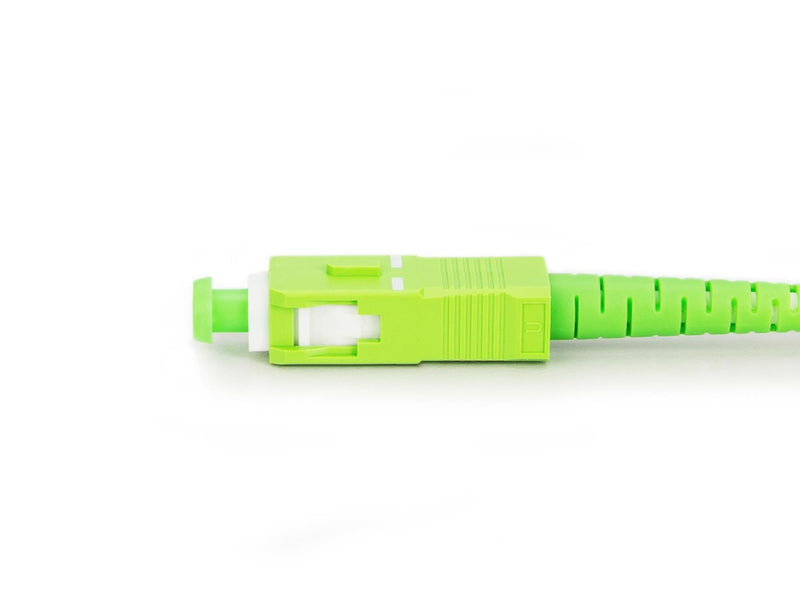 DIGITUS FO patch cord Armored SM Simplex - 5m - Weiß - 5m