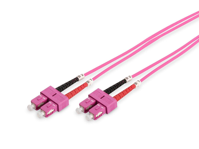 DIGITUS Fiber Optic Multimode Patch Cord - 3m - 3m
