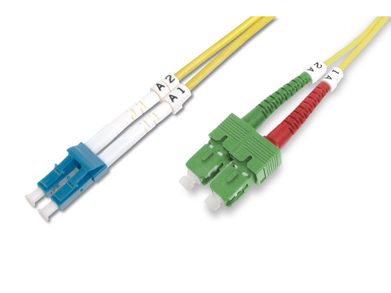DIGITUS Fiber Optic Singlemode Patchcable SC to LC - 1m - 1m