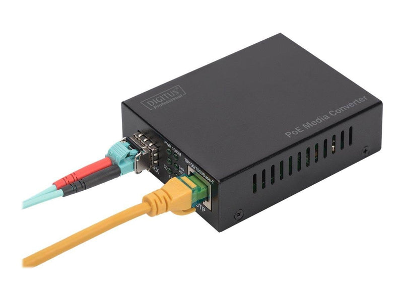 DIGITUS Gigabit PoE Media Converter
