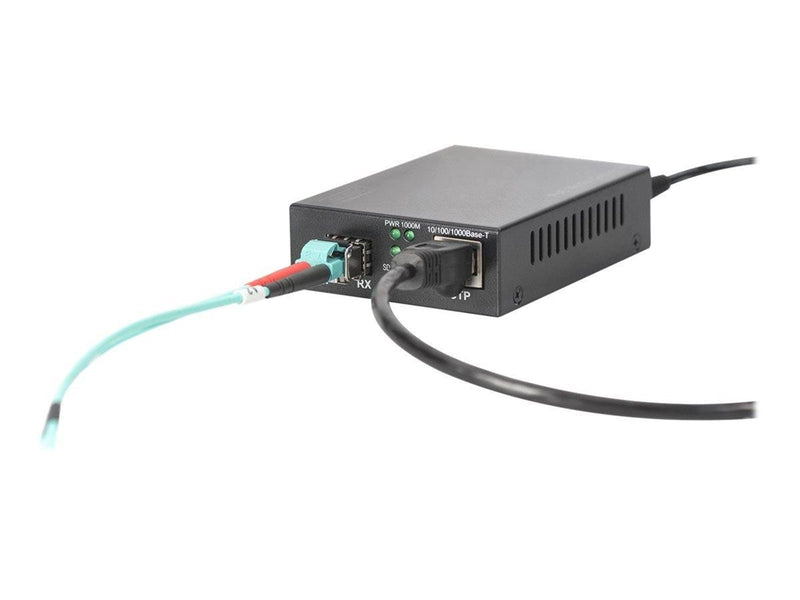 DIGITUS Gigabit PoE Media Converter