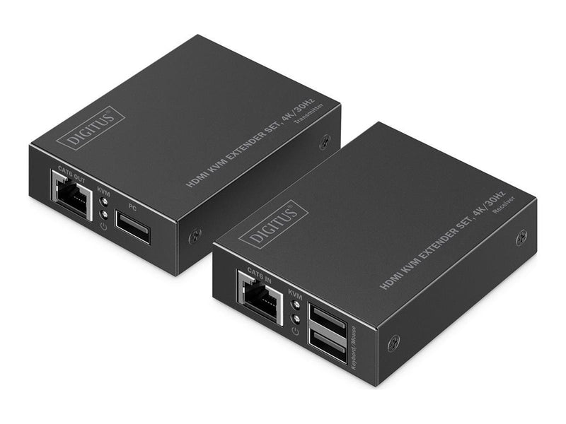 DIGITUS HDMI KVM Extender Set 4K/30Hz