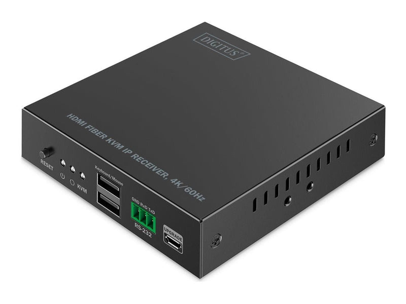 DIGITUS - KVM / audio / serial / infrared extender - HDMI 1GbE USB