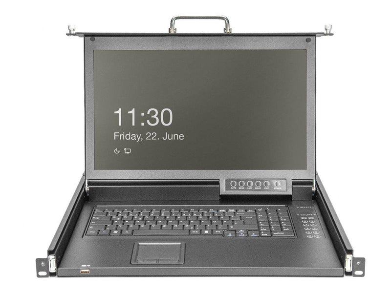DIGITUS KVM console - Full HD (1080p) - 17"