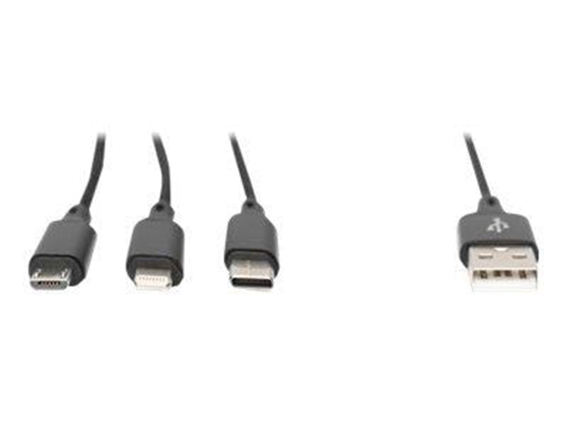 DIGITUS Lightning cable - 1 m