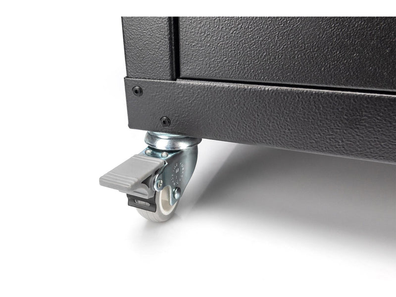DIGITUS Lockable castors for standard wall mounting cabinets Unique Set (4 pcs.)