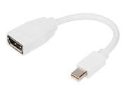 DIGITUS Mini-DisplayPort til DisplayPort 1.2 Adapter - 0.15m