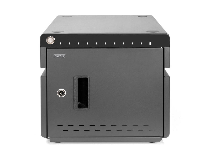 DIGITUS Mobile Desktop Charging Cabinet for 10 Notebooks/Tablets