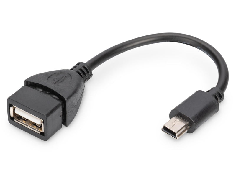 DIGITUS OTG USB 2.0 to USB Mini-B Adapter