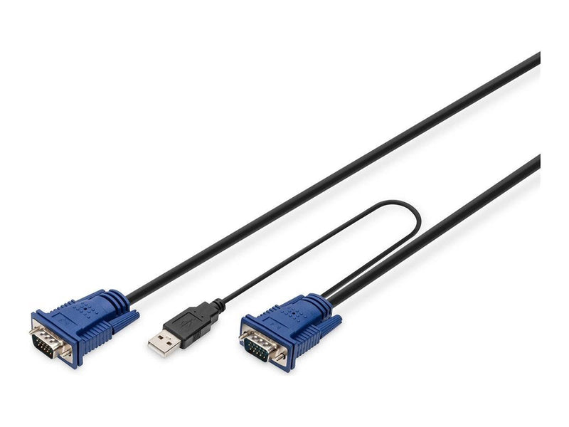 DIGITUS Octopus - keyboard / video / mouse (KVM) cable - 5 m