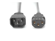 DIGITUS Power Cord Extension Cable - 1.2m