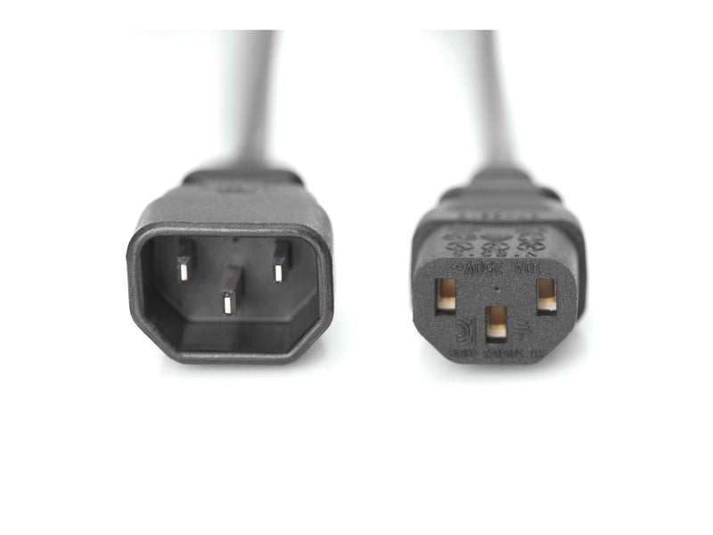 DIGITUS Power Cord Extension Cable - 1.2m