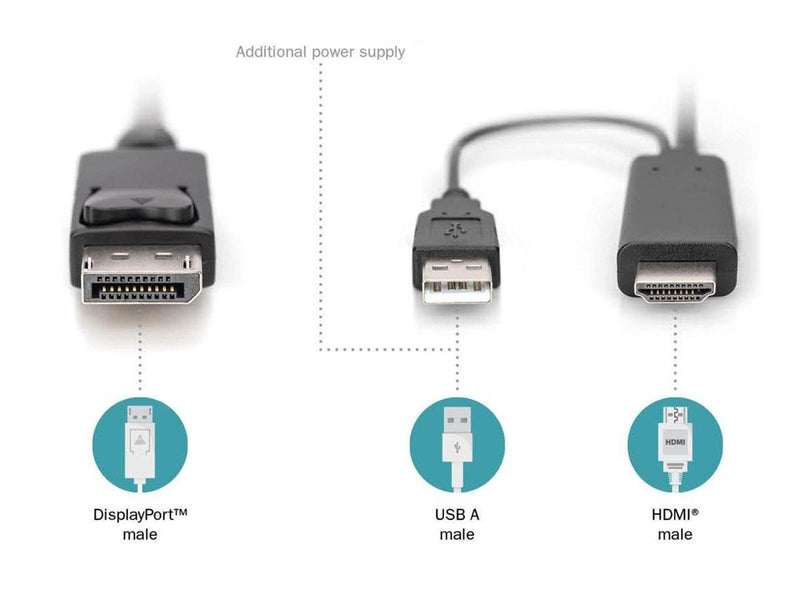 DIGITUS adapter cable - 2 m