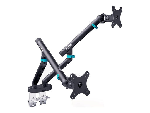 DIGITUS mounting kit - for 2 curved / flat panels - 2 x 10 kg - black - Max 20 kg - recommended for 35 "