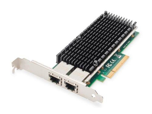DIGITUS - network adapter - PCIe - 10 Gigabit Ethernet x 2