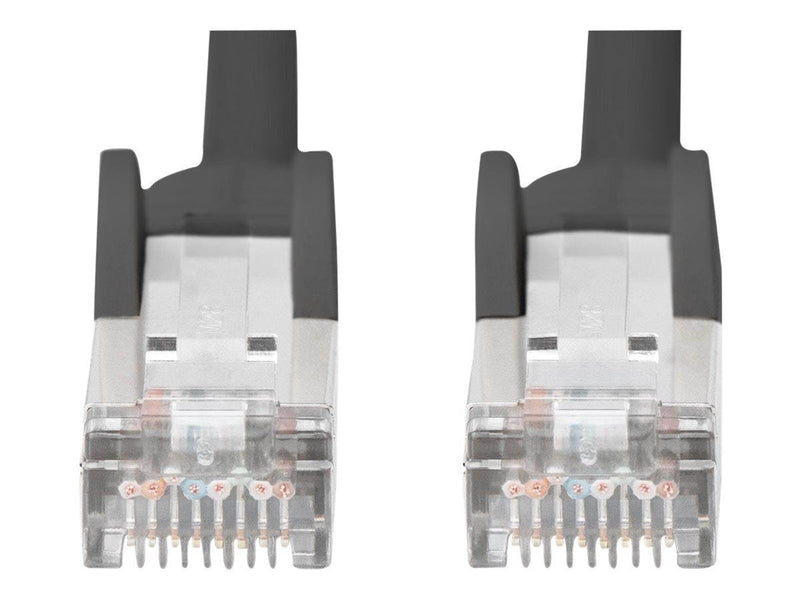 DIGITUS patch cable - 10 m - black - Schwarz - 10m