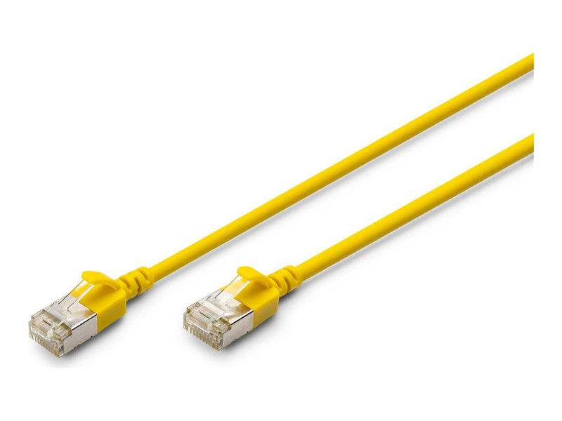 DIGITUS patch cable - 1.5 m - yellow - Gelb - 1m