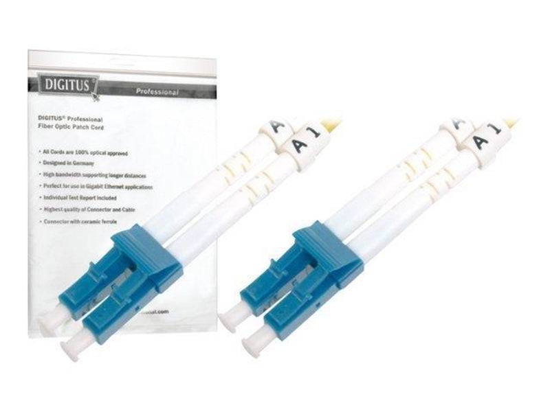 DIGITUS patch cable - 3 m - yellow - Gelb - 3m