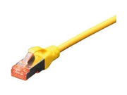 DIGITUS patch cable - 5 m - yellow - Gelb - 5m