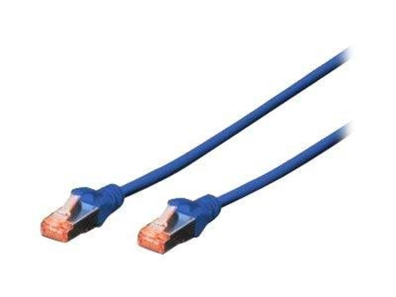 DIGITUS patch cable - 50 cm - blue RAL 5017 - 0.5m