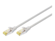 DIGITUS patch cable - 50 cm - grey - Grau - 0.5m