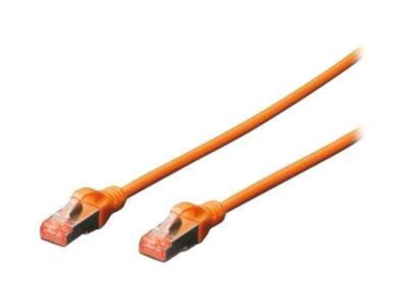DIGITUS patch cable - 50 cm - orange RAL 2008 - 0.5m