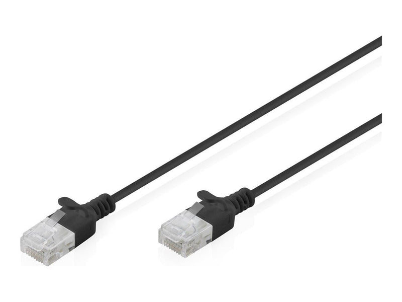 DIGITUS patch cable - black - Schwarz