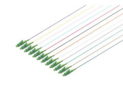 DIGITUS pigtail - 2 m - white violet turquoise black red pink orange grey green yellow brown blue - Schwarz - 2m