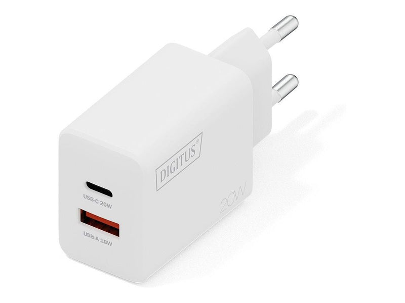 DIGITUS power adapter - USB-C USB - 20 Watt