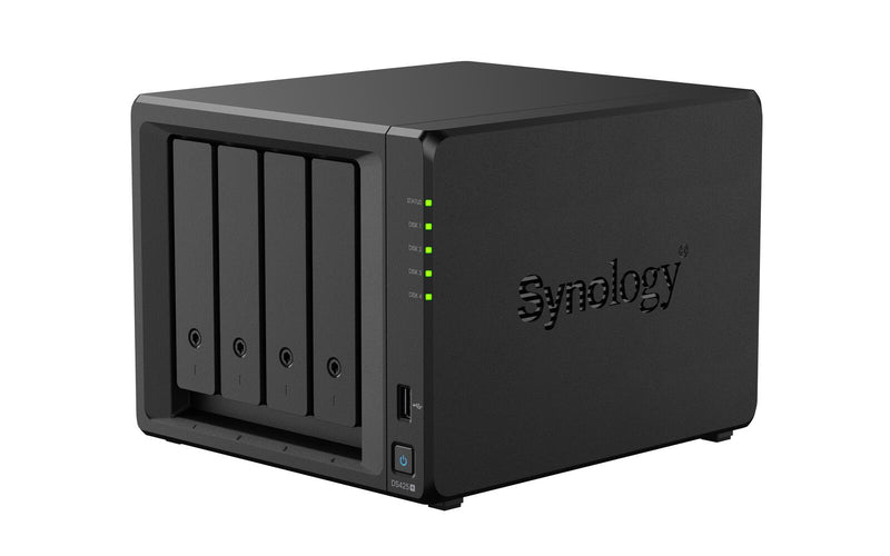 Synology DiskStation DS425+ 24 TB 4 Einschübe NAS-Server Leergehäuse + 4x Synology Plus 3.5' SATA HDD Festplatte 6TB